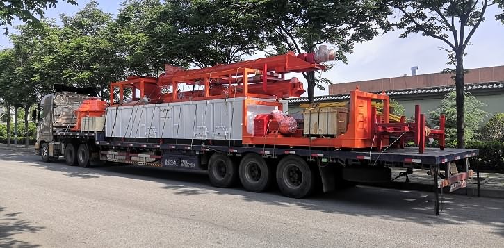 Delivery drilling fluids waste management