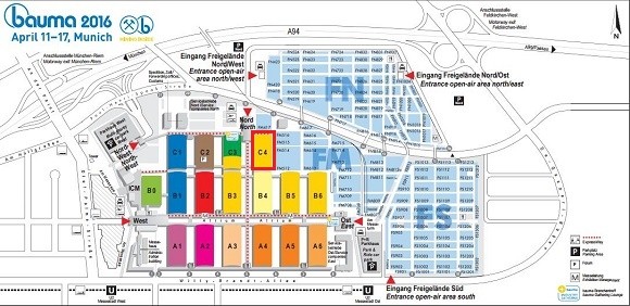 Brightway Booth No.C4-304 in Bauma 2016