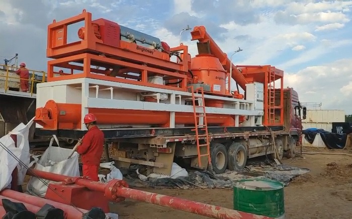 Vehicle-Mounted Drill Cuttings Disposal System