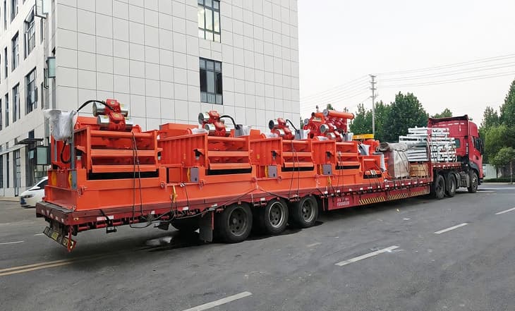 four double-deck shakers